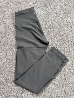 LULULEMON Green Wunder Train 7/8 Pant 4/XS